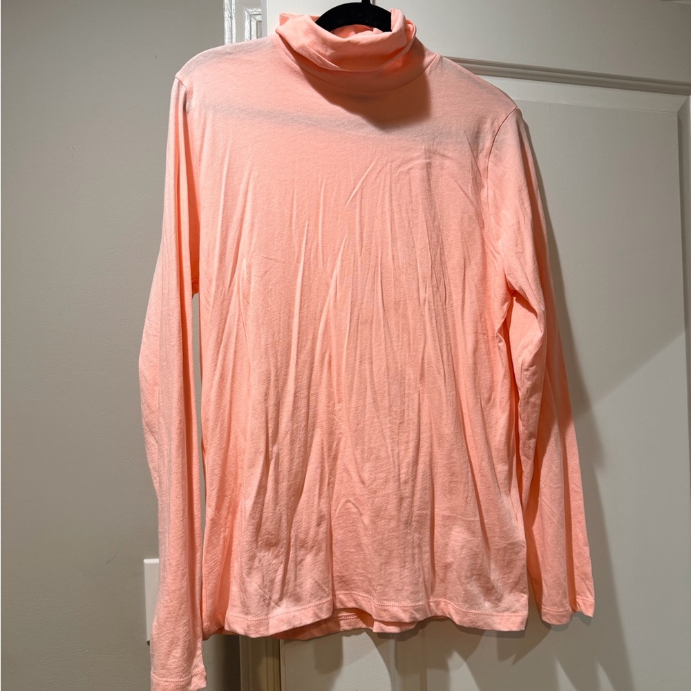 J. Crew Peach Long Sleeve Tee